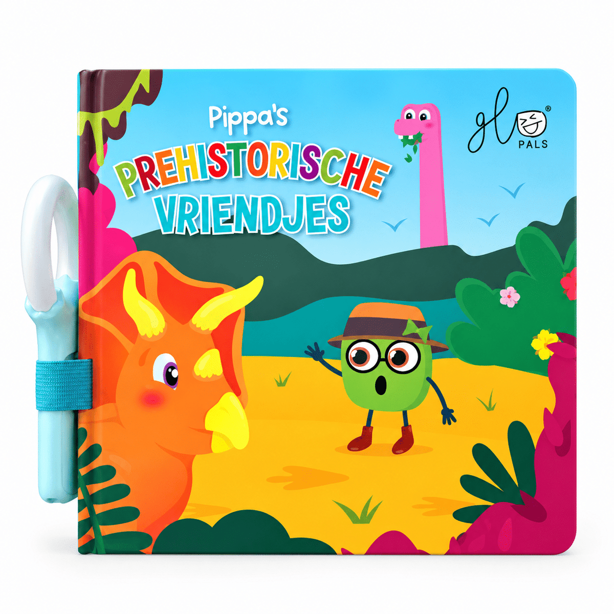 Glo pals book with light blair/pippa/alex