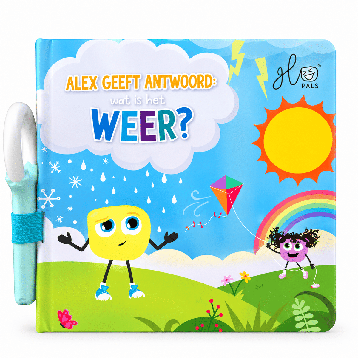 Glo pals book with light blair/pippa/alex
