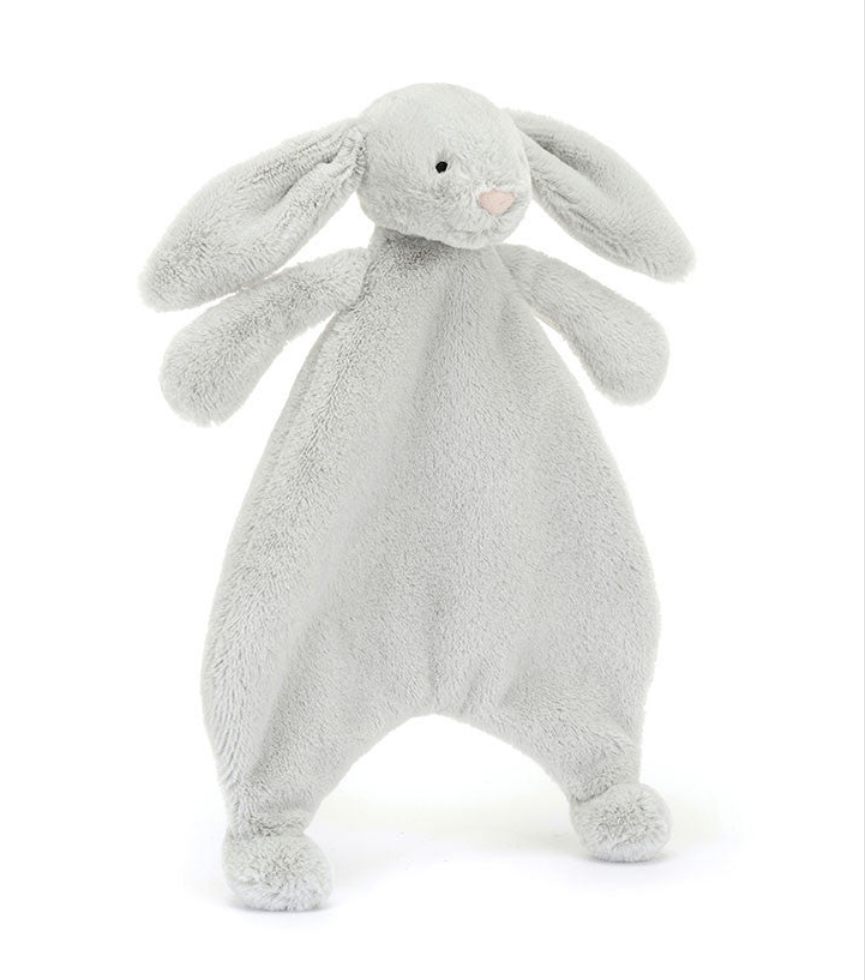 Bashful fox cub/beige bunny/dragon comforter