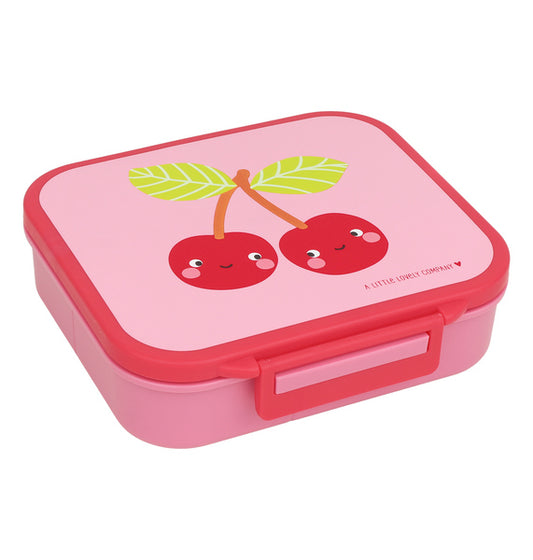 Lunch box happy cherries/dinosaur