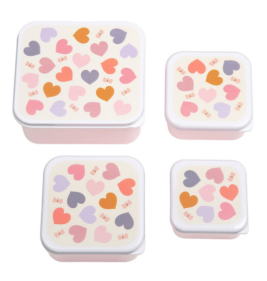 Lunch & snack box hearts/princesses/joy/ice cream/animal friends/unicorn dreams/flower garden/jungle/dinosaurs/savanna