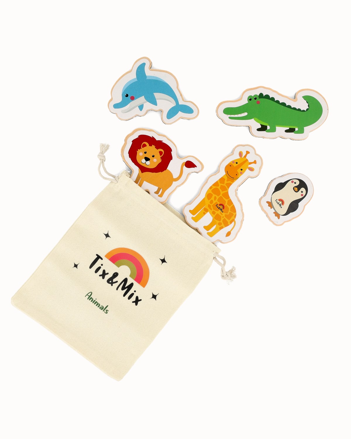 Magnetic playset meet the animals/explore vehicles