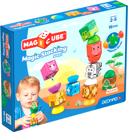 Magicube blocks stacking safari (16 pcs)