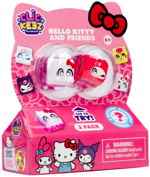 Clickeez Hello Kitty & Friends 3-pack
