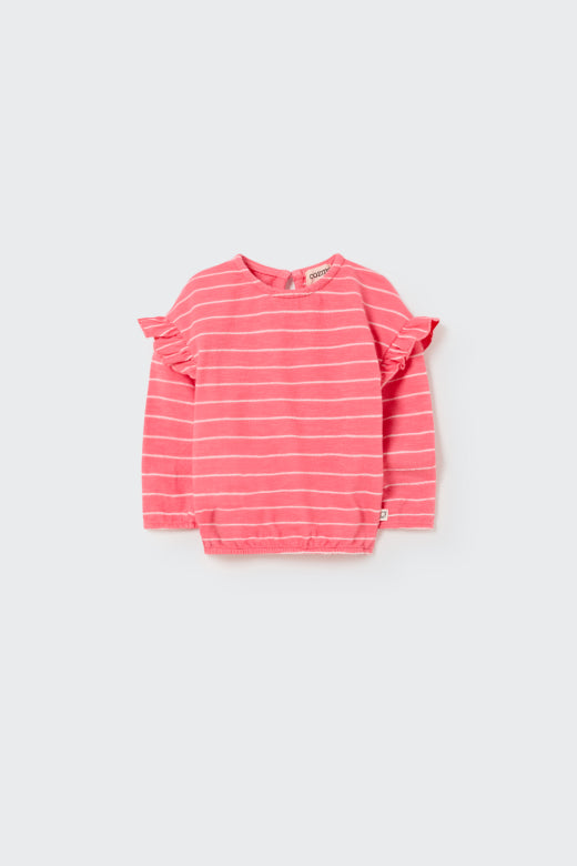 Greta wide stripe sweatshirt