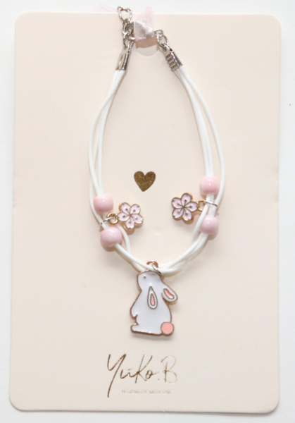 Armbandje cordon panpan/bunny