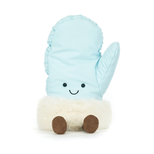 Amuseable mitten