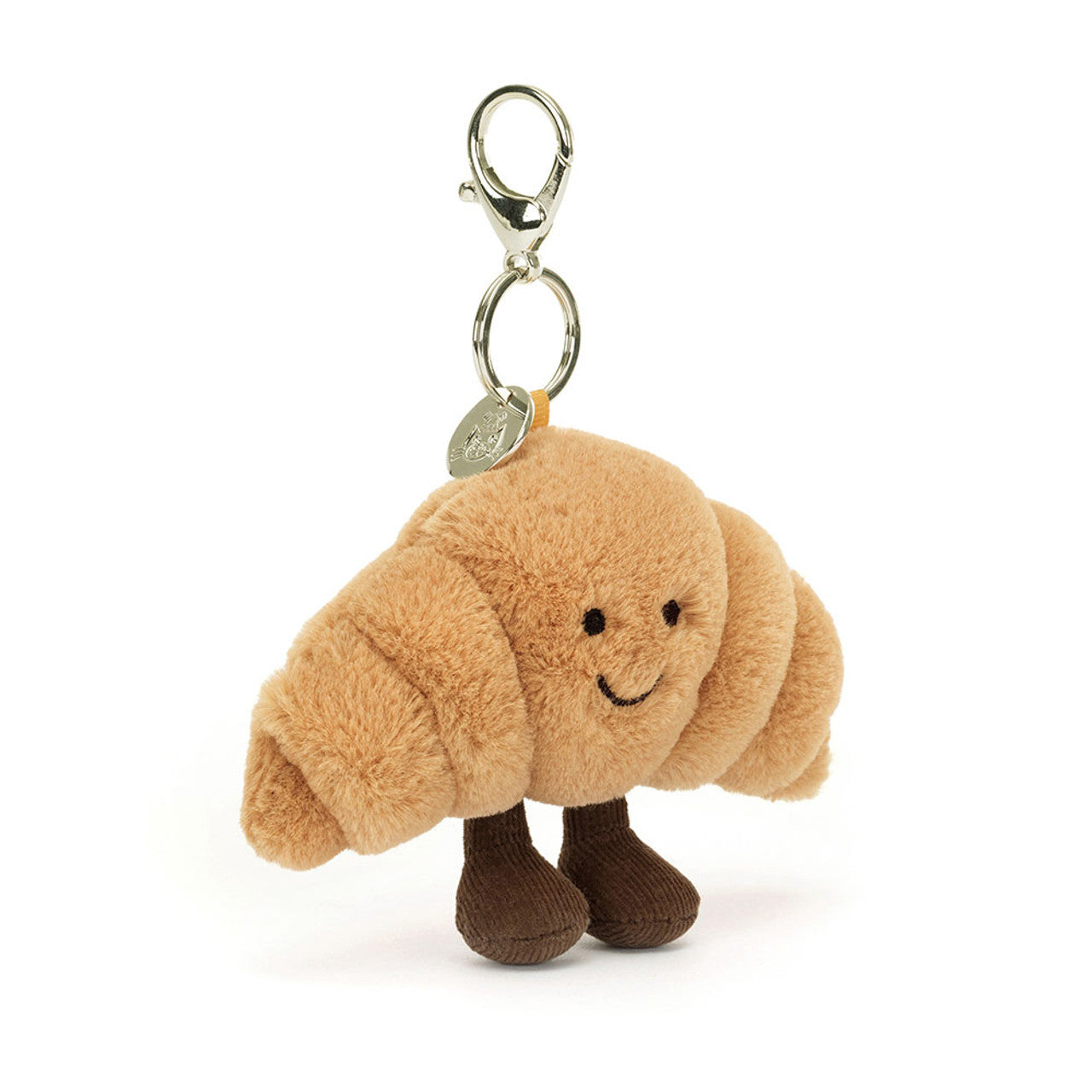 Croissant/baguette/munro scottie dog bag charm