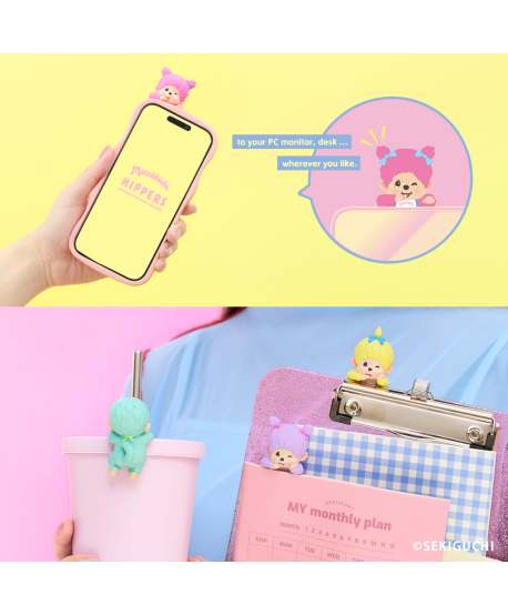Hippers Monchhichi colors: wink series