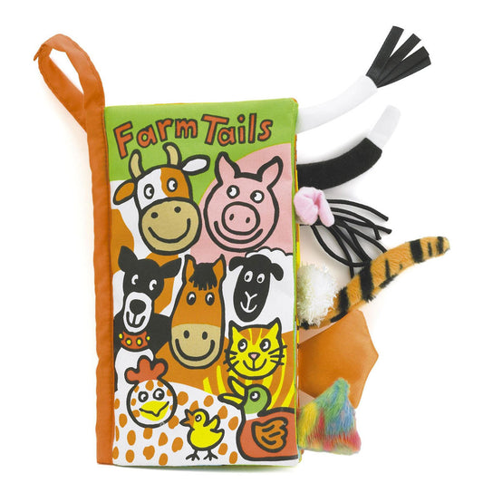 Farm/kitten/dino tails book