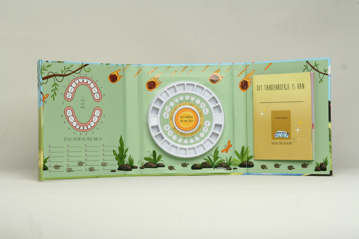 Tandenboekje dinosaurus