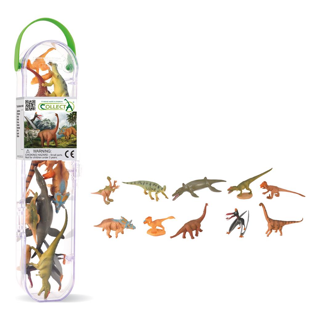 Set van 10 dinosaurussen