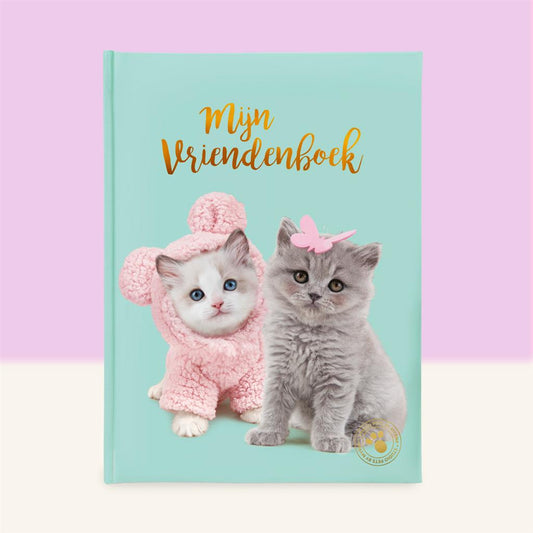 Vriendenboekje kitten/puppy