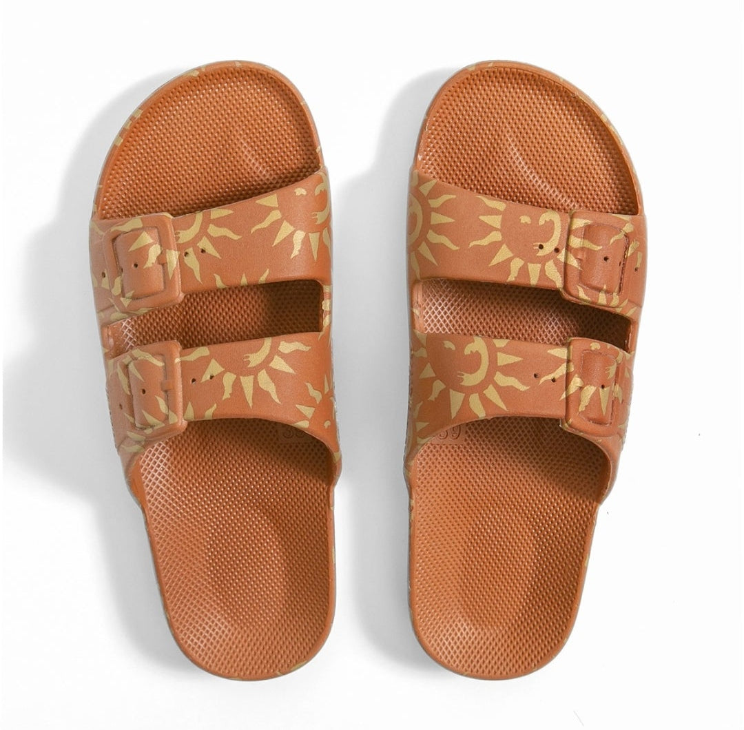 Slippers print/glitter