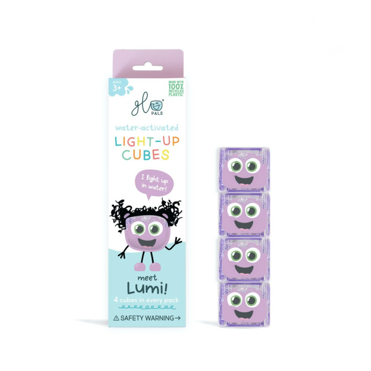 Glo Pals light up cubes