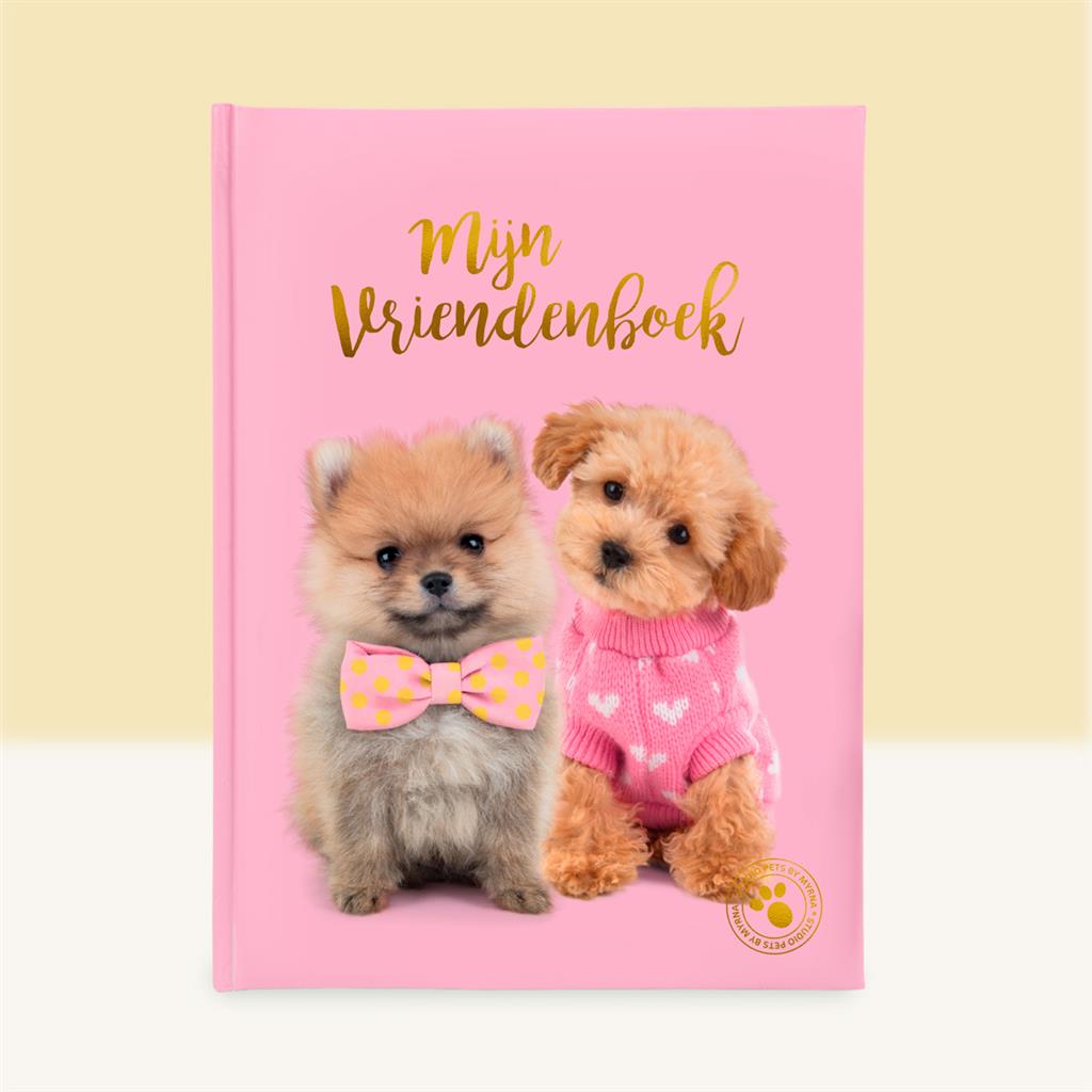 Vriendenboekje kitten/puppy