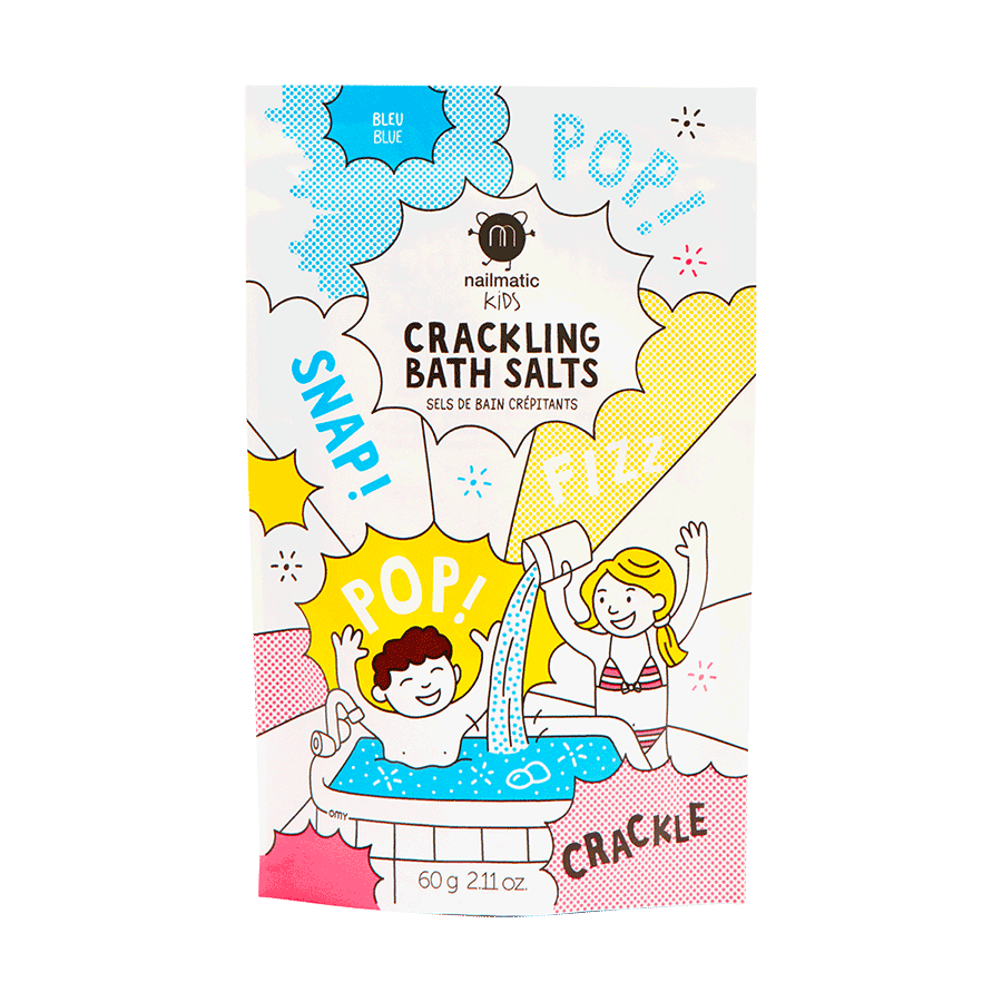 Crackling bath salts
