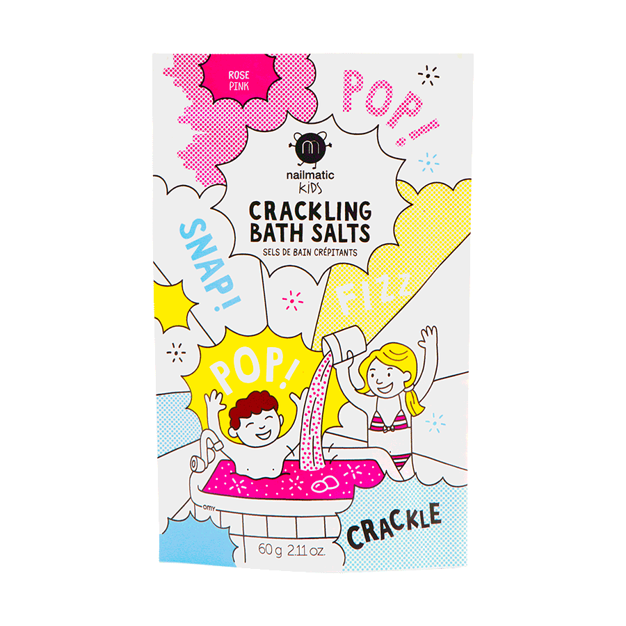 Crackling bath salts