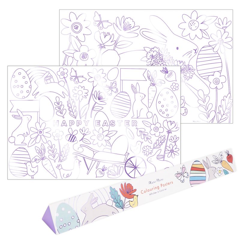 Coloring posters